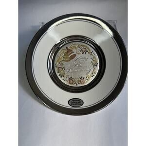 Japanese Dynasty China Chokin Art 25th Anniversary 6.5"‎ Collector Plate
